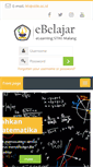 Mobile Screenshot of ebelajar.stiki.ac.id